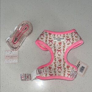 Cocopup London Bowtiful Bunny Harness and Leash XS